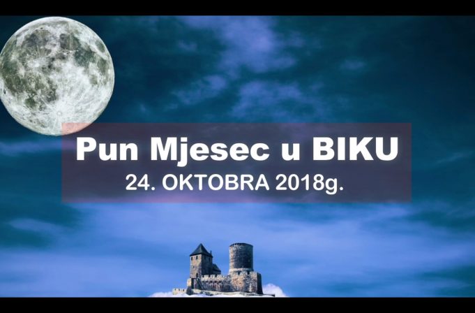 Pun Mjesec u BIKU 24 OKTOBRA 2018g -PERIOD iznenadnih događaja je pred nama